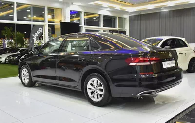 AED 635 EMi at 0% DP | Volkswagen Passat ( 2020 Model ) in Black Color GCC Specs-6