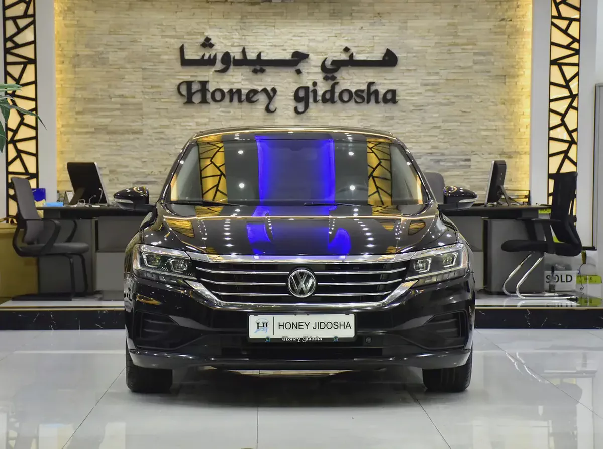 AED 635 EMi at 0% DP | Volkswagen Passat ( 2020 Model ) in Black Color GCC Specs