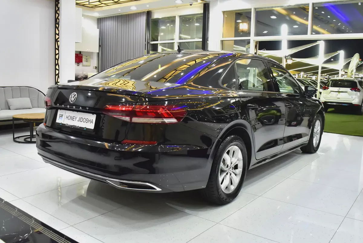 AED 635 EMi at 0% DP | Volkswagen Passat ( 2020 Model ) in Black Color GCC Specs-5-5