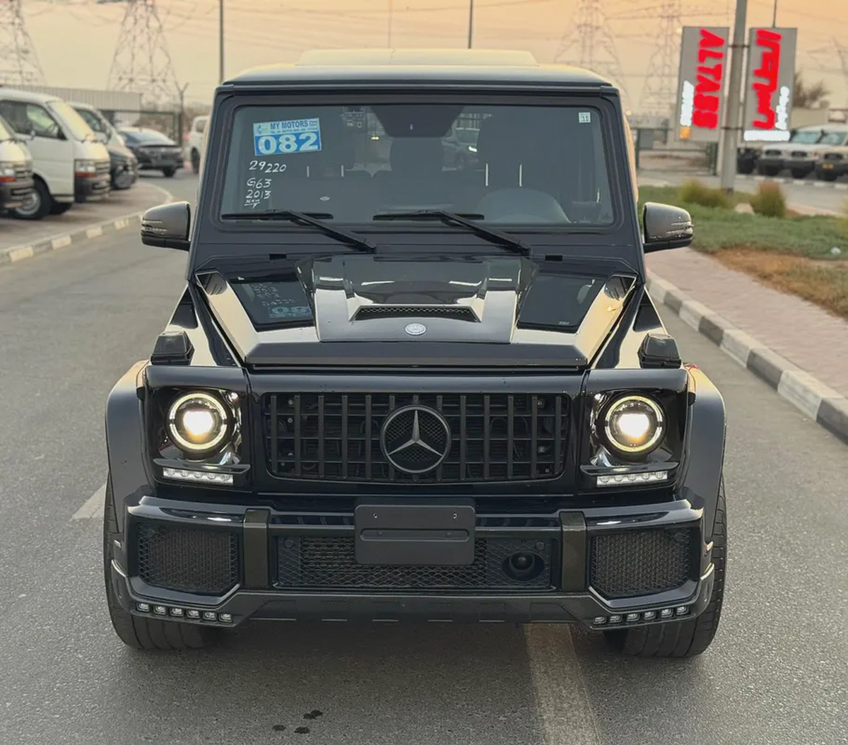 Mercedes-Benz G-Class G 63 AMG 2013 Barbus Kit - Japanese Specs-2-2