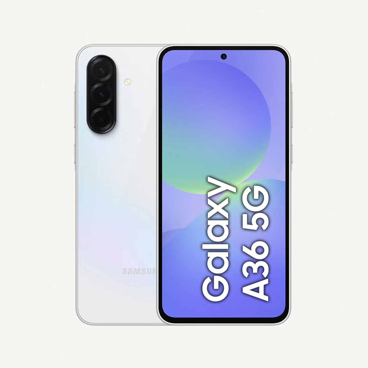 Samsung Galaxy A36 5G Dual SIM Awesome White 8GB RAM 256GB - Middle East Version