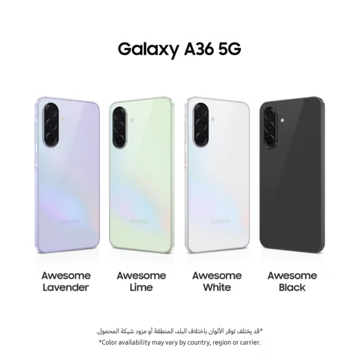 Samsung Galaxy A36 5G Dual SIM Awesome White 8GB RAM 256GB - Middle East Version-3-3
