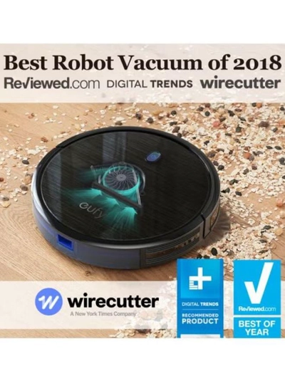 eufy RoboVac 11S Max Vacuum Cleaner 0.6 L 100 W T2108K11 Black-3