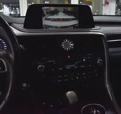 AED 1,666 EMi at 0% DP | Lexus RX350 ( 2020 Model ) in Blue Color Canadian Specs-13