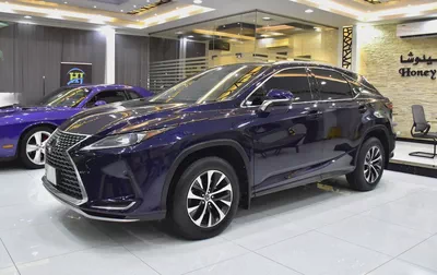 AED 1,666 EMi at 0% DP | Lexus RX350 ( 2020 Model ) in Blue Color Canadian Specs-1