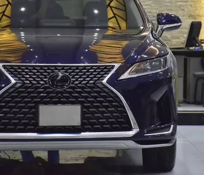 AED 1,666 EMi at 0% DP | Lexus RX350 ( 2020 Model ) in Blue Color Canadian Specs-3