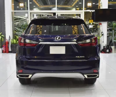 AED 1,666 EMi at 0% DP | Lexus RX350 ( 2020 Model ) in Blue Color Canadian Specs-4