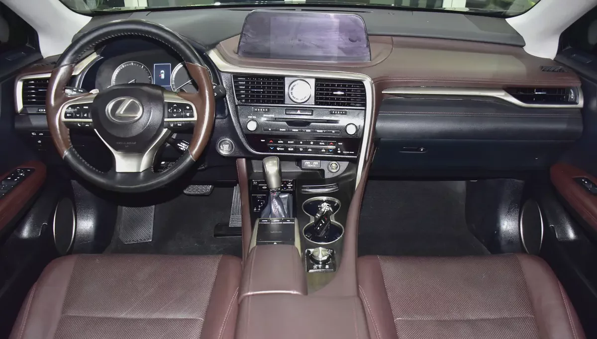 AED 1,666 EMi at 0% DP | Lexus RX350 ( 2020 Model ) in Blue Color Canadian Specs-10-10