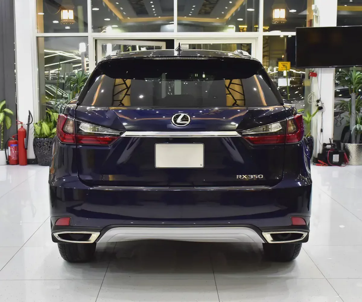 AED 1,666 EMi at 0% DP | Lexus RX350 ( 2020 Model ) in Blue Color Canadian Specs-4-4