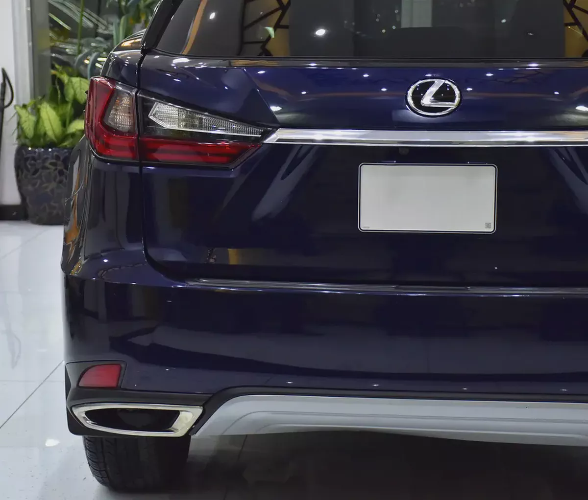 AED 1,666 EMi at 0% DP | Lexus RX350 ( 2020 Model ) in Blue Color Canadian Specs-7-7