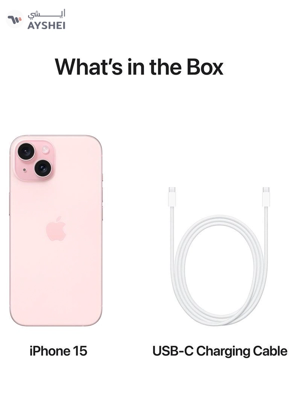 iPhone 15 256GB Pink 5G With FaceTime - International Version