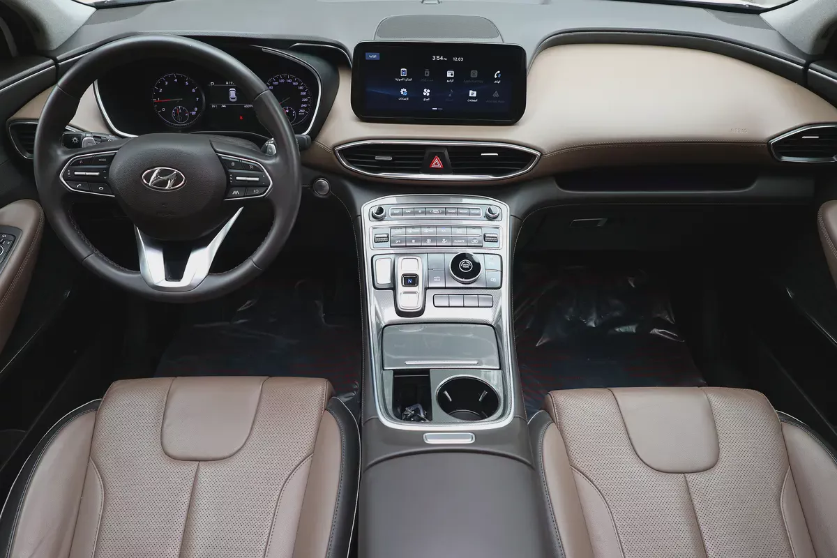 SANTA FE 2.5L ( COMFORT PLUS ) - GCC SPECS - UNDER WARRANTY UNTIL OCT 2028 - ACCIDENT FREE --14-14