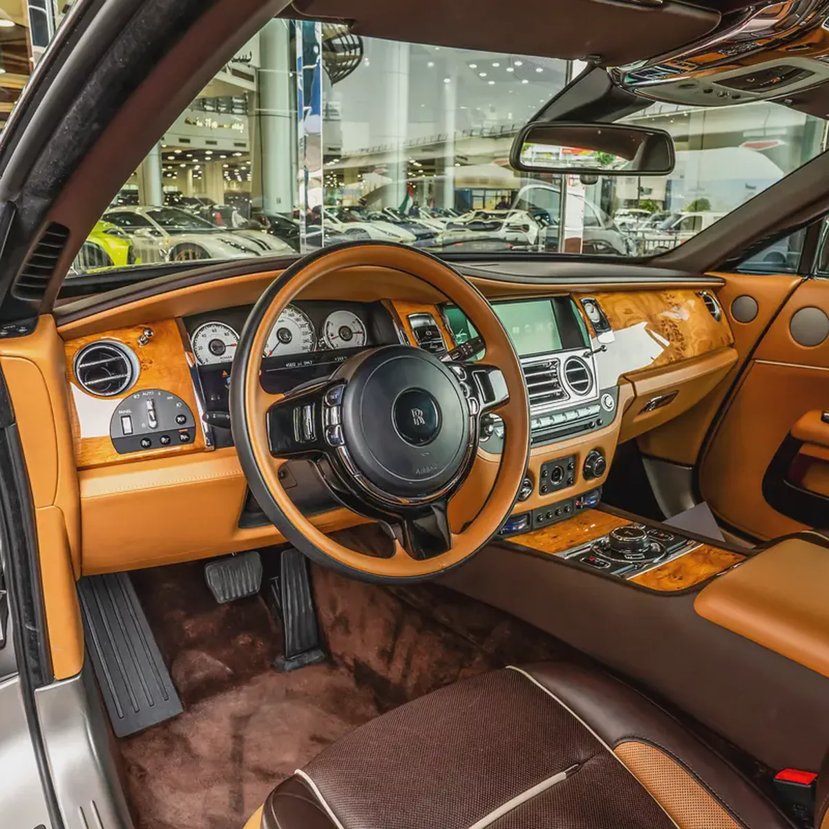 2017 | ROLLS ROYCE WRAITH  |  3 BUTTONS | STAR LIGHT | 45,000KM  | GCC-6-6