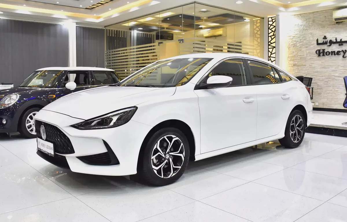 AED 539 EMi for 5Yrs | MG GT ( 2023 Model ) in White Color GCC Specs-1-1