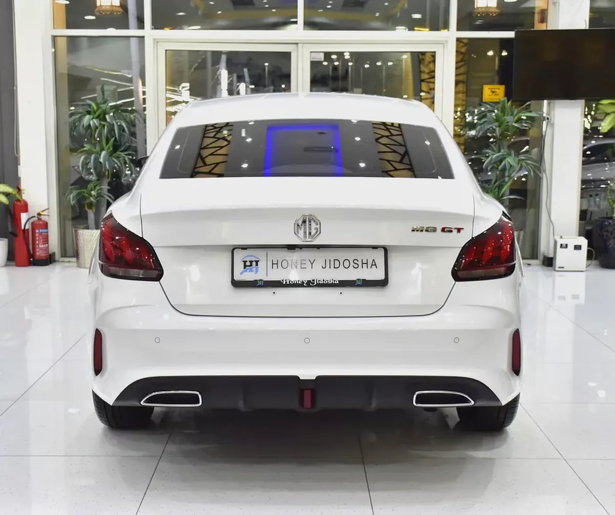 AED 539 EMi for 5Yrs | MG GT ( 2023 Model ) in White Color GCC Specs-4-4