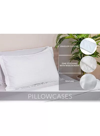 6-Piece Premium King Size Bedding Set, White Striped Design-1 Full/King Size Luxury Bedsheet with Stripped Pattern with 1 Soft Duvet Cover and 4 Pillowcases – Suitable for Home and Hotels-3