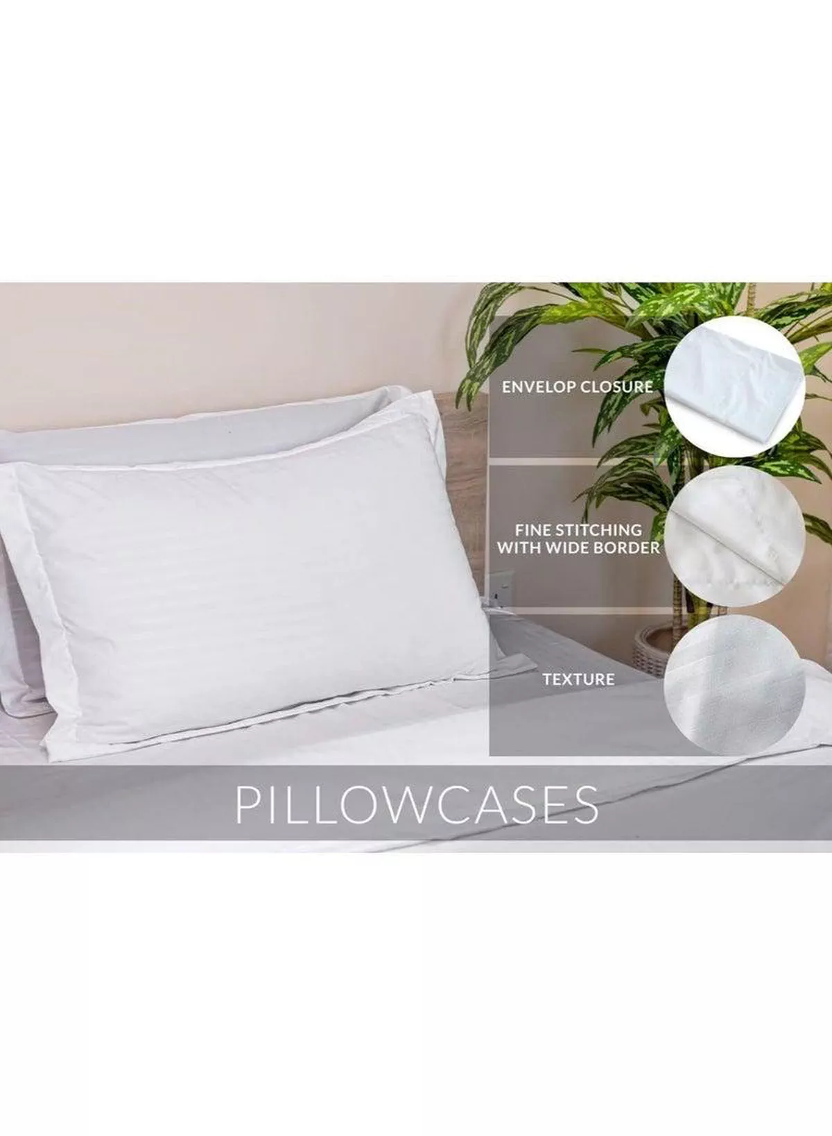 6-Piece Premium King Size Bedding Set, White Striped Design-1 Full/King Size Luxury Bedsheet with Stripped Pattern with 1 Soft Duvet Cover and 4 Pillowcases – Suitable for Home and Hotels-3-3