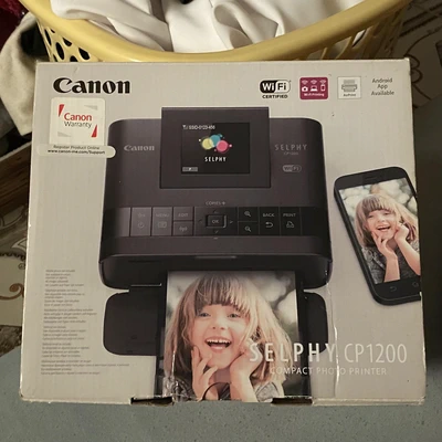 Canon SELPHY CP1200 - SELPHY Compact  Photo Printers-4