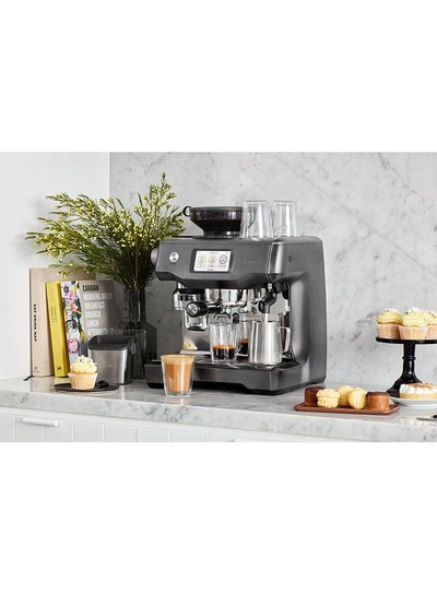 Breville Barista Touch Espresso Machine BES880BST – Touchscreen, One-Touch Recipes, Automatic Milk Frothing 2 L 1680 W BES880BST Black Stainless Steel-3