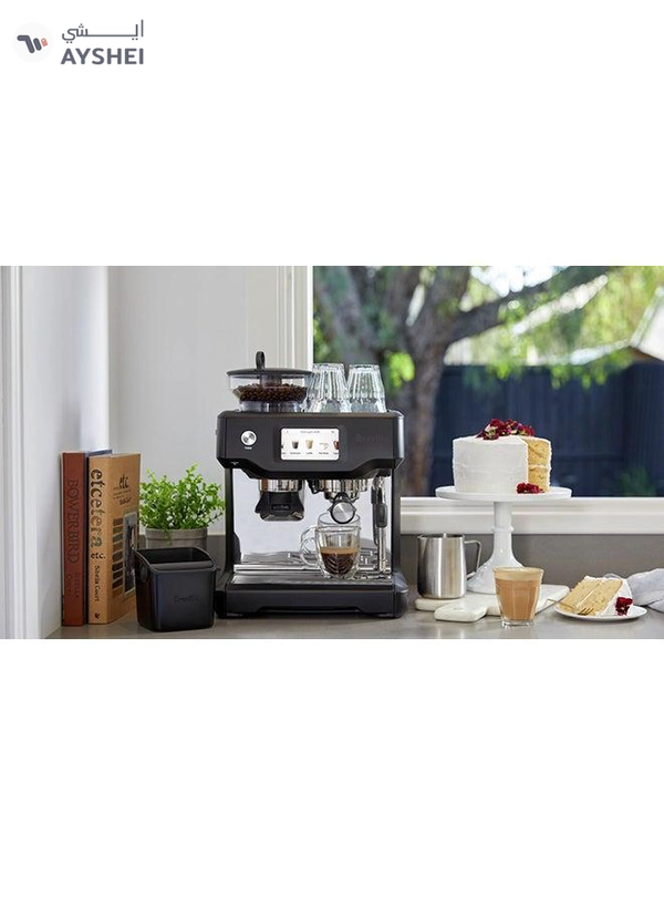 Breville Barista Touch Espresso Machine BES880BST – Touchscreen, One-Touch Recipes, Automatic Milk Frothing 2 L 1680 W BES880BST Black Stainless Steel