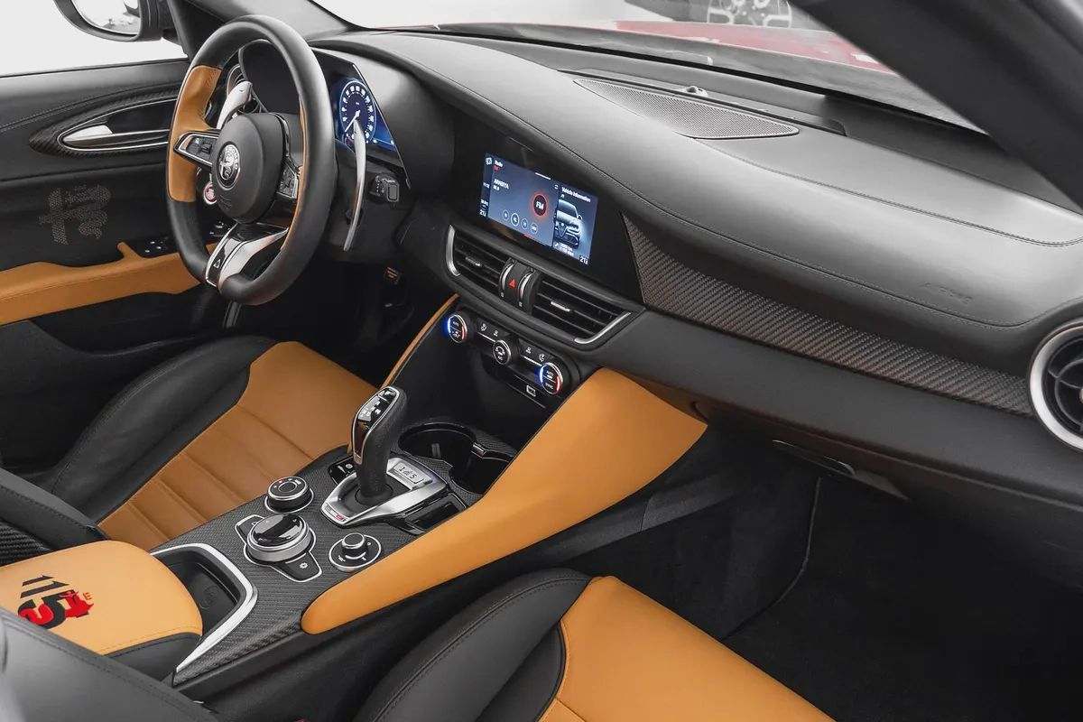 8,835 AED / 60 months | 0% DP | 2025 Alfa Romeo Giulia Quadrifoglio 115 Edition / Agency Warranty