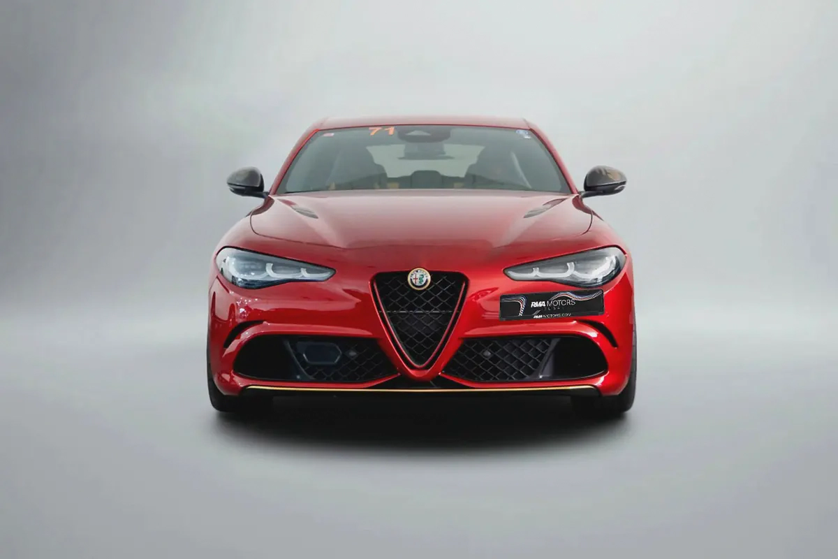 8,835 AED / 60 months | 0% DP | 2025 Alfa Romeo Giulia Quadrifoglio 115 Edition / Agency Warranty