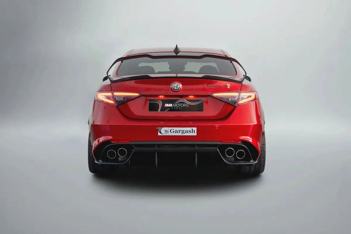 8,835 AED / 60 months | 0% DP | 2025 Alfa Romeo Giulia Quadrifoglio 115 Edition / Agency Warranty