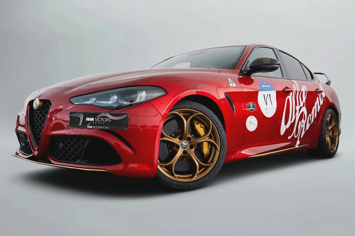8,835 AED / 60 months | 0% DP | 2025 Alfa Romeo Giulia Quadrifoglio 115 Edition / Agency Warranty