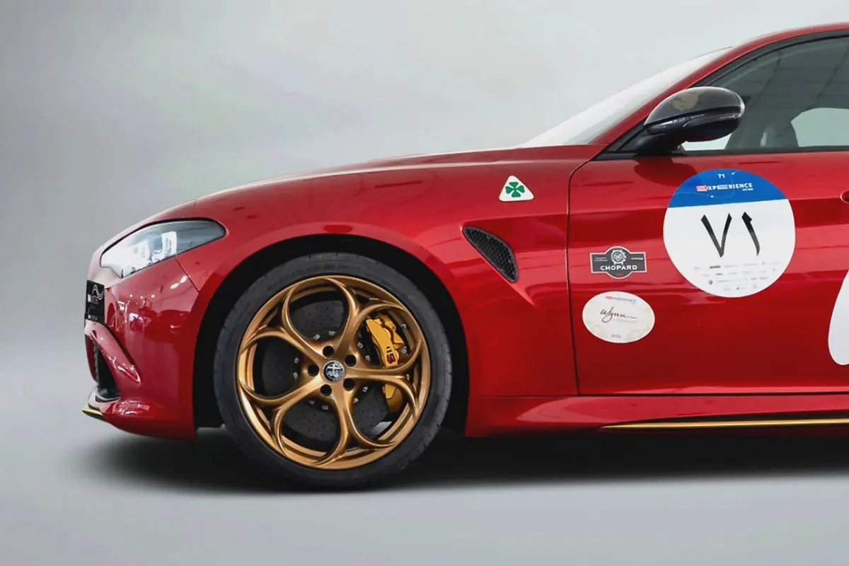 8,835 AED / 60 months | 0% DP | 2025 Alfa Romeo Giulia Quadrifoglio 115 Edition / Agency Warranty
