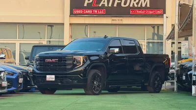 GMC Sierra Elevation V8 5.3L | Gcc Specs | Original paint under warranty-4