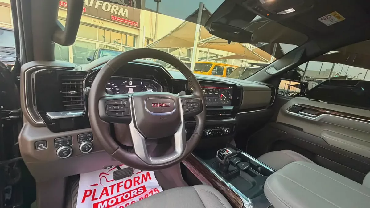 GMC Sierra Elevation V8 5.3L | Gcc Specs | Original paint under warranty-9-9