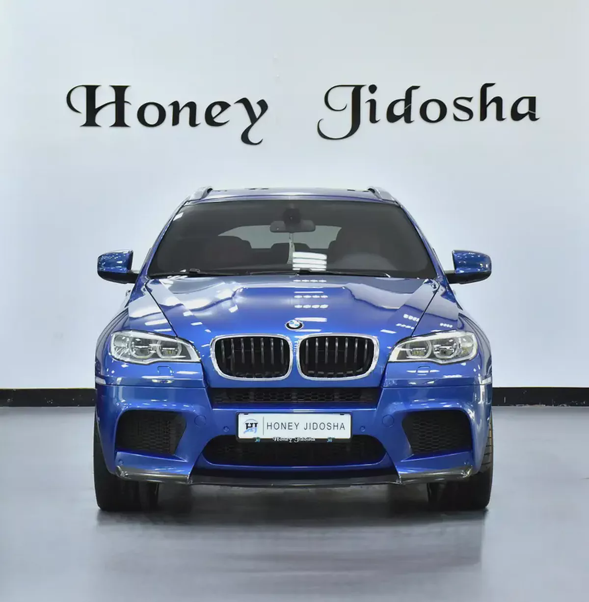 EXCELLENT DEAL for our BMW X6 M ( 2013 Model ) in Blue Color GCC Specs-1-1