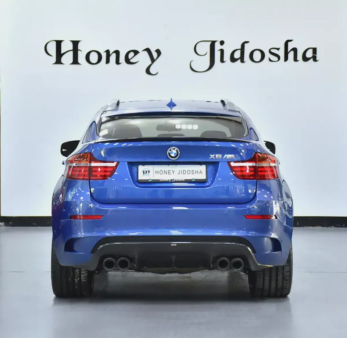 EXCELLENT DEAL for our BMW X6 M ( 2013 Model ) in Blue Color GCC Specs-5-5
