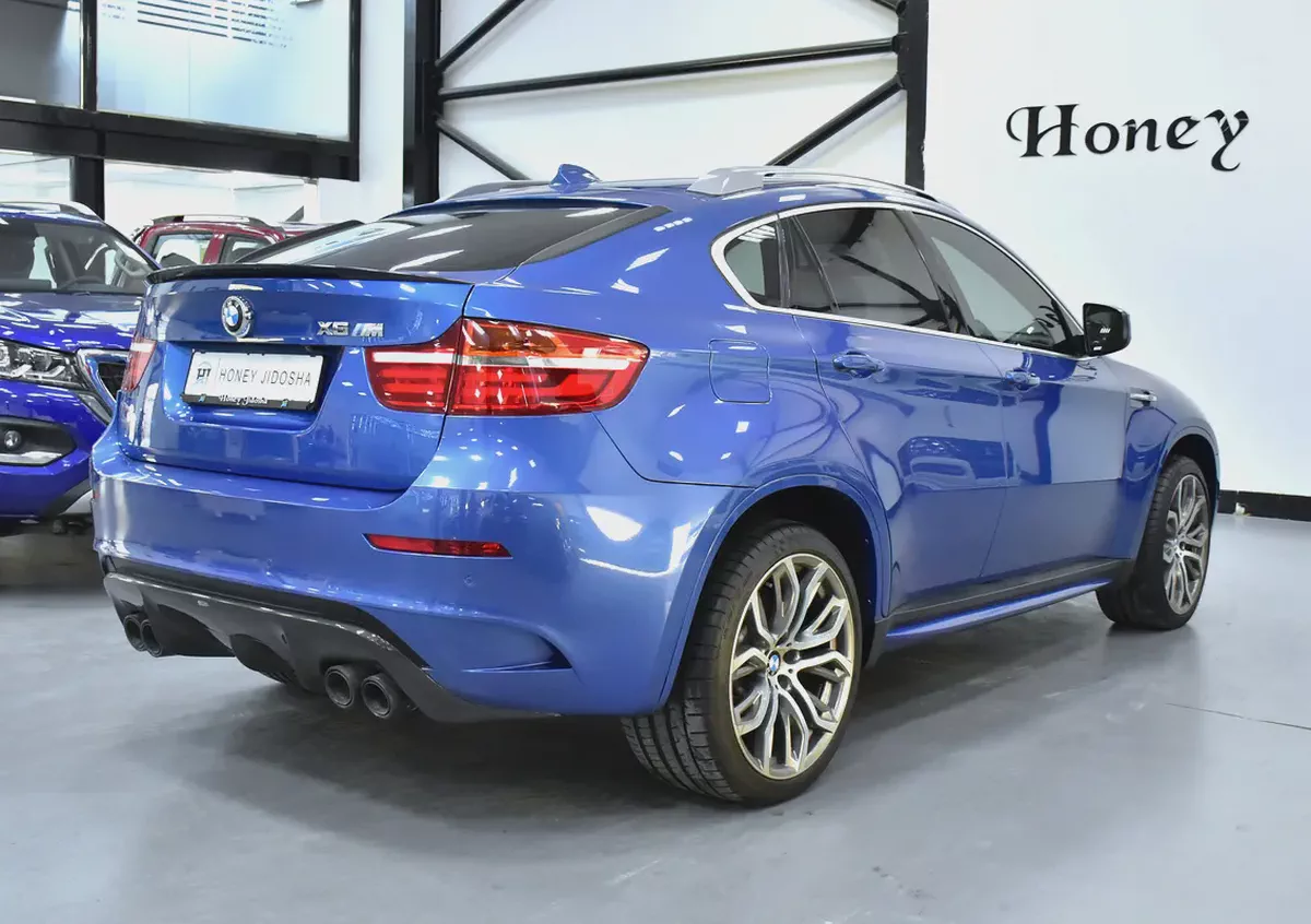EXCELLENT DEAL for our BMW X6 M ( 2013 Model ) in Blue Color GCC Specs-6-6