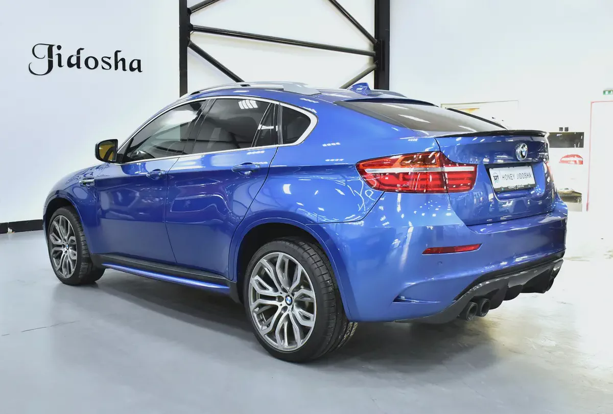 EXCELLENT DEAL for our BMW X6 M ( 2013 Model ) in Blue Color GCC Specs-7-7