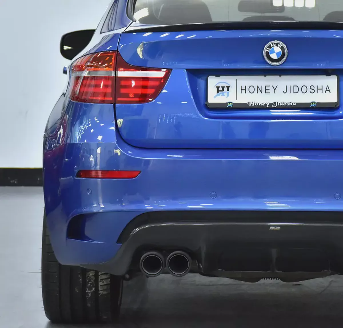 EXCELLENT DEAL for our BMW X6 M ( 2013 Model ) in Blue Color GCC Specs-8-8