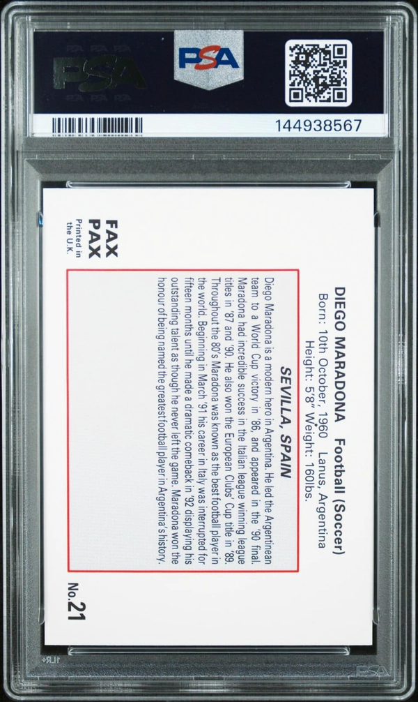 Lionel Messu 2024 Paninin Instant Copa America PSA 9