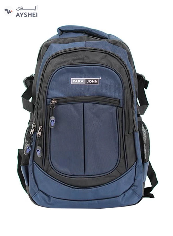 PARAJOHN Nylon Zipper Back Pack Navy