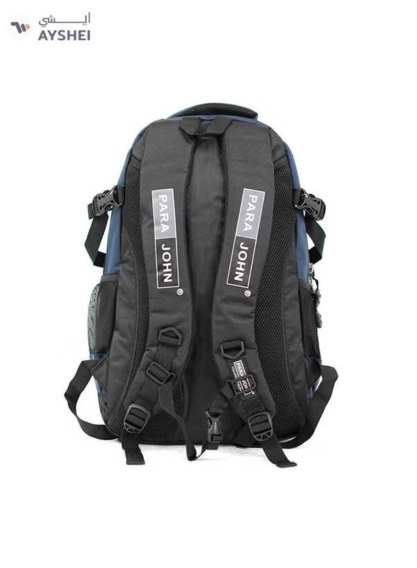 PARAJOHN Nylon Zipper Back Pack Navy