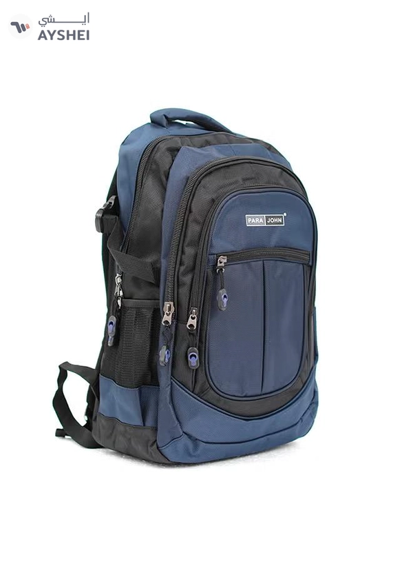 PARAJOHN Nylon Zipper Back Pack Navy