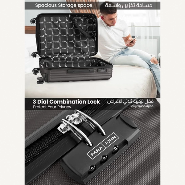 Para John Prisma Series Set of 3 Luggage