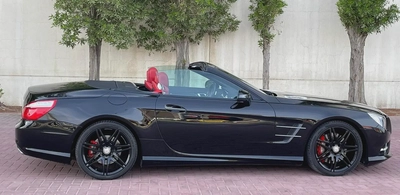MERCEDES BENZ SL500-2016-( HARD TOP CONVERTIBLE )-135000KM-GCC SPECS-EXCELLENT CONDITION-8