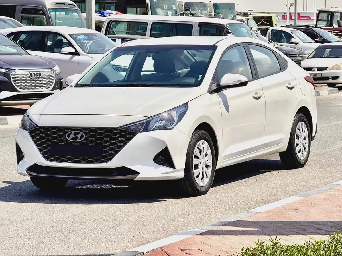2022 - HYUNDAI ACCENT 1.6 ONLY 495/AED PM- GCC SPECS - EXCELLENT CONDITION - FULL SERVICE HISTORY-1-1