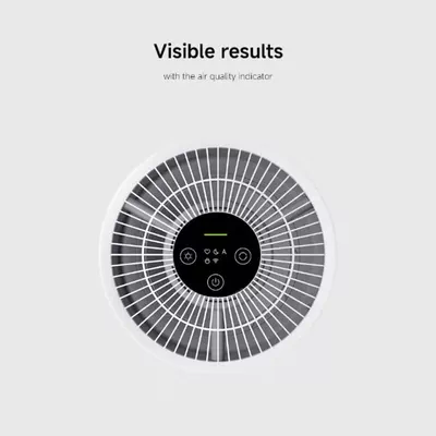Xiaomi Mi Smart Air Purifier 4 Compact Small High-efficiency Filtration Works with Ok google Alexa Mi Home APP with OLED Touch Control Display AC-M18-SC White-2
