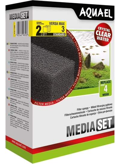 AQUARIUM Aquael Filter Sponge For Versa Max 3-2pcs-0