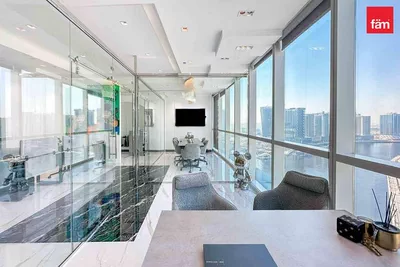 Canal View Office | Fully Fitted | Business Bay-5