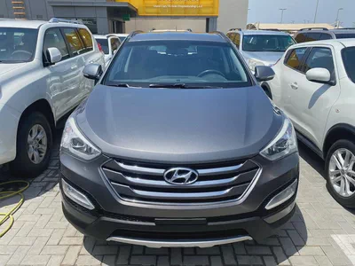 Hyundai santafe 2015 gary color GCC calen car-1