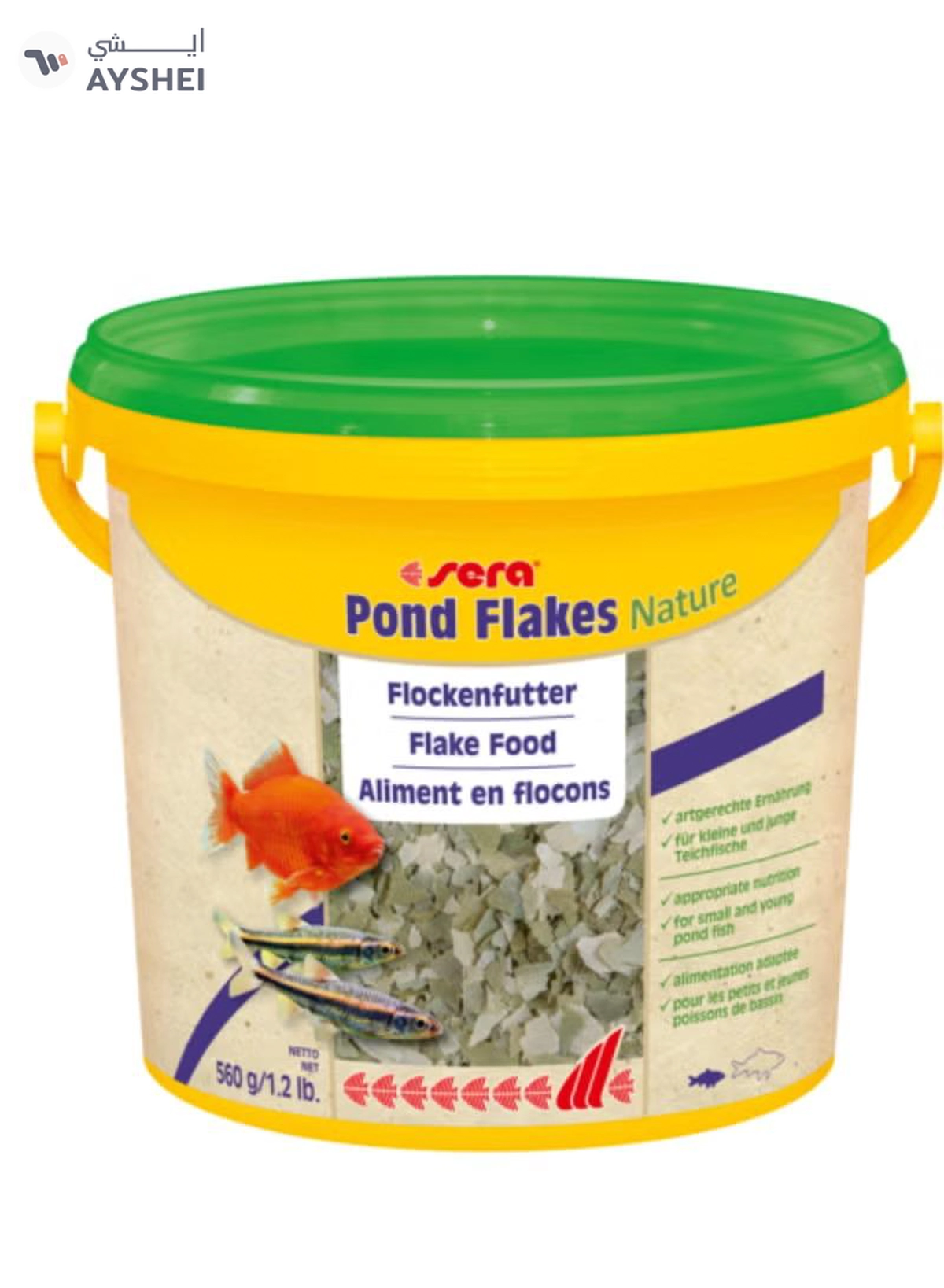 Sera Pond Flakes Nature [Volume - 3.8L]-1-1