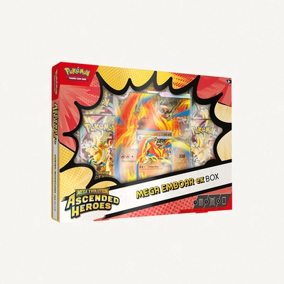 Pokémon TCG: Mega Evolution Ascended Heroes Mega Emboar ex Box-0