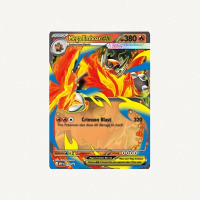 Pokémon TCG: Mega Evolution Ascended Heroes Mega Emboar ex Box-3